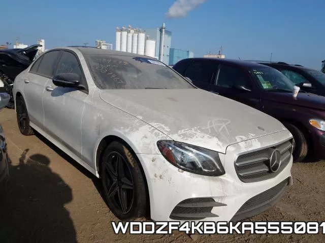 WDDZF4KB6KA555081 2019 Mercedes-Benz E-Class,  300 4Matic