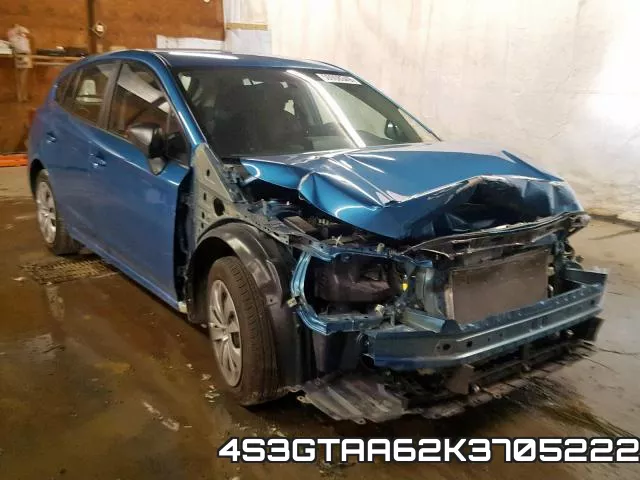 4S3GTAA62K3705222 2019 Subaru Impreza