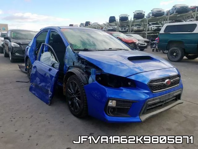 JF1VA1A62K9805871 2019 Subaru WRX