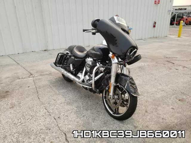 1HD1KBC39JB660011 2018 Harley-Davidson FLHX, Street Glide
