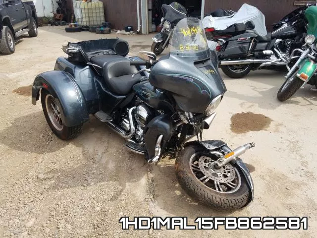 1HD1MAL15FB862581 2015 Harley-Davidson FLHTCUTG, Tri Glide Ultra