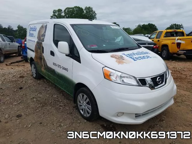 3N6CM0KN0KK691372 2019 Nissan NV, 200 2.5S