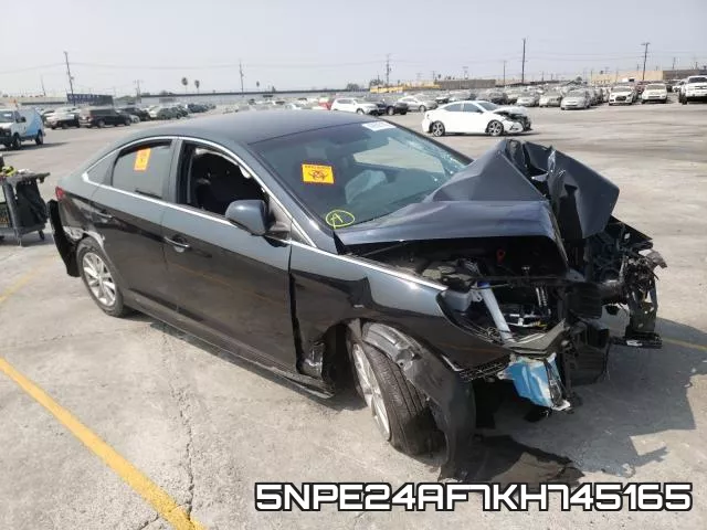 5NPE24AF7KH745165 2019 Hyundai Sonata, SE