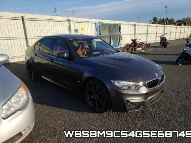 WBS8M9C54G5E68745 2016 BMW M3