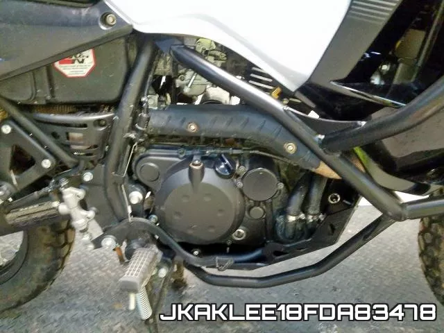 JKAKLEE18FDA83478 2015 Kawasaki KL650, E