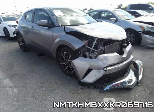 NMTKHMBXXKR069716 2019 Toyota C-HR, Xle/Le/Limited