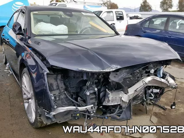WAU44AFD7HN007528 2017 Audi A8, L Quattro