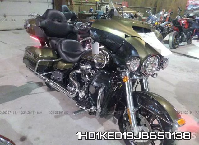 1HD1KED19JB657138 2018 Harley-Davidson FLHTK, Ultra Limited