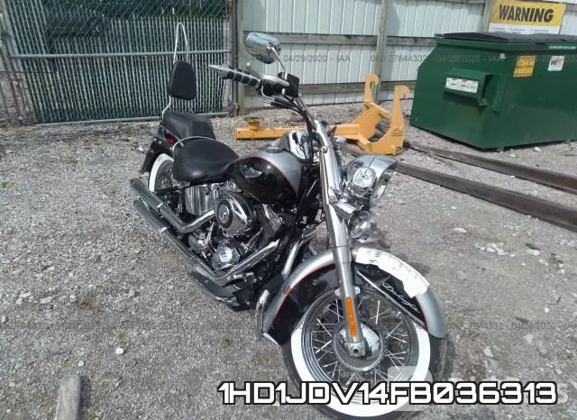 1HD1JDV14FB036313 2015 Harley-Davidson FLSTN, Softail Deluxe