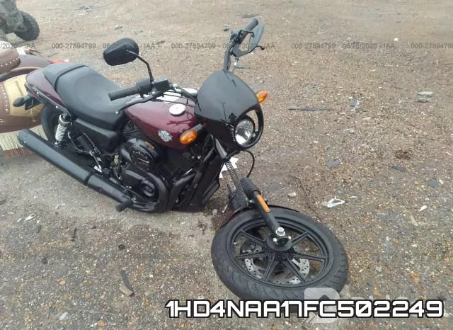 1HD4NAA17FC502249 2015 Harley-Davidson XG500