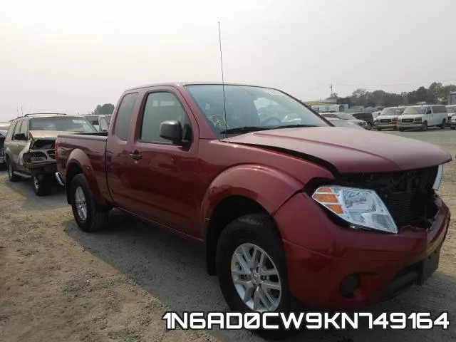 1N6AD0CW9KN749164 2019 Nissan Frontier, SV
