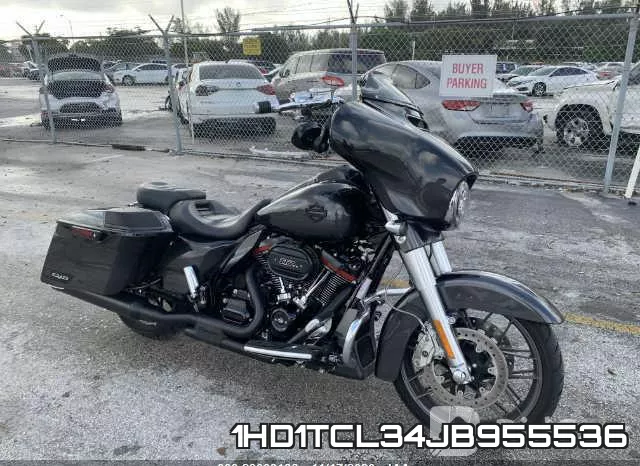 1HD1TCL34JB955536 2018 Harley-Davidson FLTRXSE, Cvo Road Glide