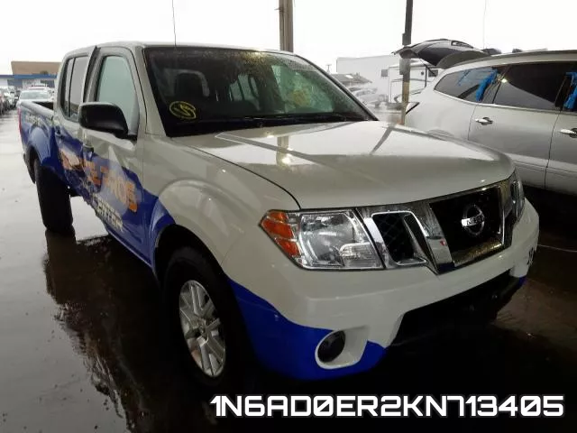 1N6AD0ER2KN713405 2019 Nissan Frontier, S