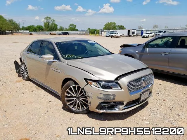 1LN6L9RP9H5612200 2017 Lincoln Continental,  Reserve