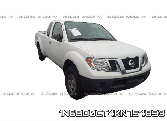 1N6BD0CT4KN754833 2019 Nissan Frontier, S
