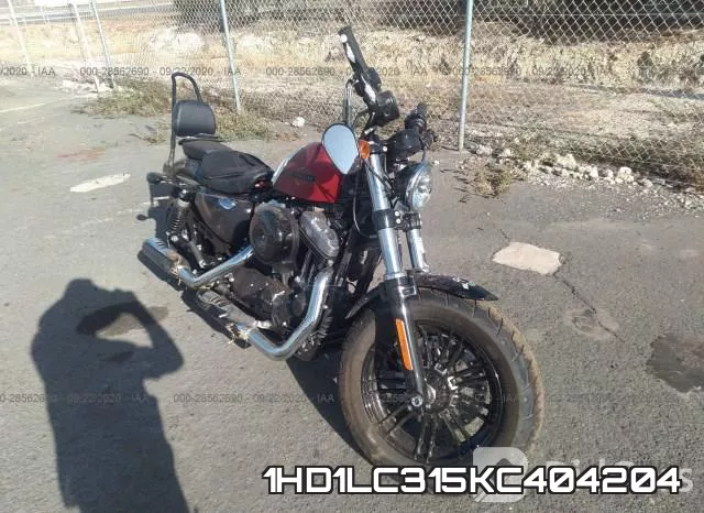 1HD1LC315KC404204 2019 Harley-Davidson XL1200, X