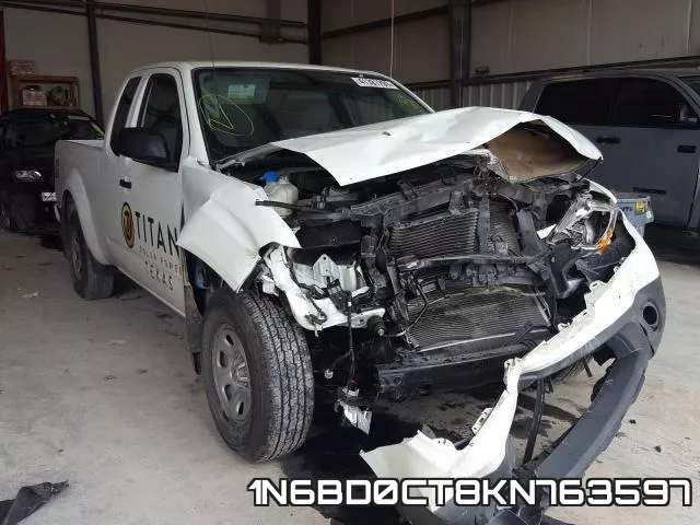 1N6BD0CT8KN763597 2019 Nissan Frontier, S