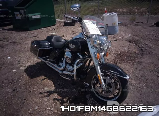 1HD1FBM14GB622163 2016 Harley-Davidson FLHR, Road King