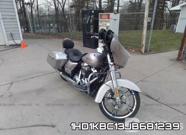 1HD1KBC13JB681239 2018 Harley-Davidson FLHX, Street Glide