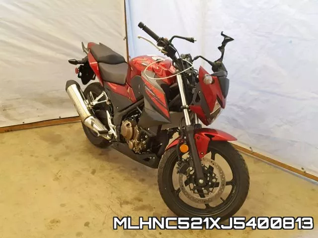 MLHNC521XJ5400813 2018 Honda CB300, F