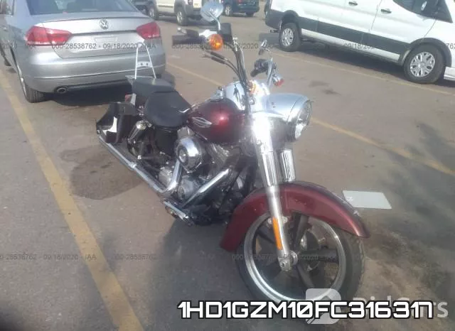 1HD1GZM10FC316317 2015 Harley-Davidson FLD, Switchback