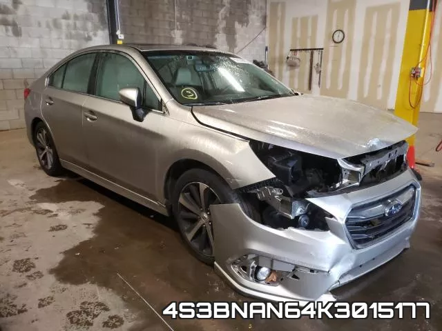 4S3BNAN64K3015177 2019 Subaru Legacy, 2.5I Limited