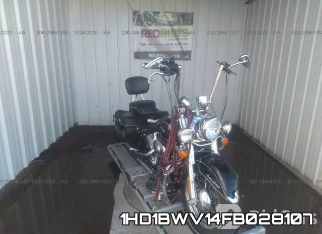 1HD1BWV14FB028107 2015 Harley-Davidson FLSTC, Heritage Softail Classic