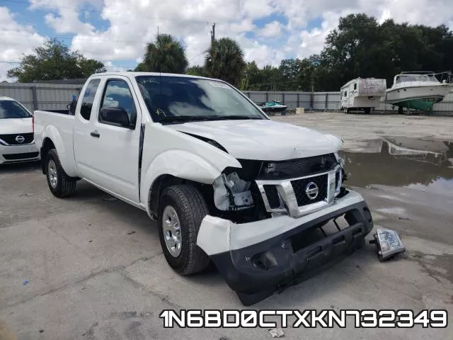 1N6BD0CTXKN732349 2019 Nissan Frontier, S