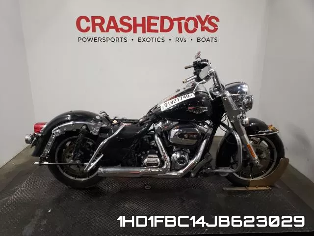 1HD1FBC14JB623029 2018 Harley-Davidson FLHR, Road King