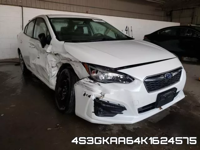 4S3GKAA64K1624575 2019 Subaru Impreza
