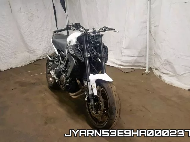 JYARN53E9HA000237 2017 Yamaha FZ09