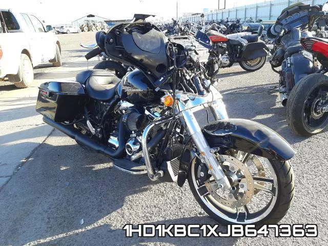 1HD1KBC1XJB647363 2018 Harley-Davidson FLHX, Street Glide