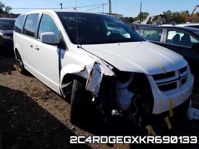 2C4RDGEGXKR690133 2019 Dodge Grand Caravan,  GT