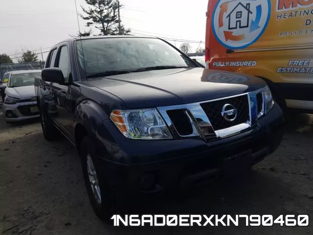 1N6AD0ERXKN790460 2019 Nissan Frontier, S
