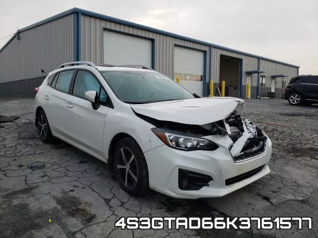 4S3GTAD66K3761577 2019 Subaru Impreza, Premium