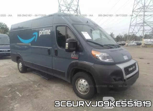 3C6URVJG9KE551819 2019 RAM Promaster, Cargo Van
