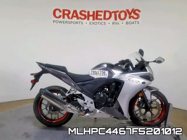 MLHPC4467F5201012 2015 Honda CBR500, R