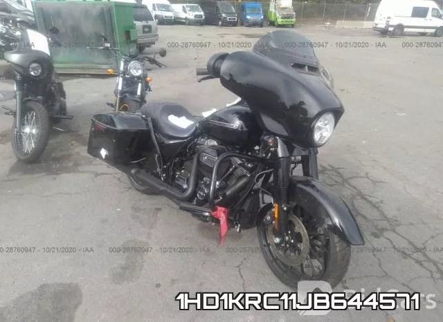 1HD1KRC11JB644571 2018 Harley-Davidson FLHXS, Street Glide Special