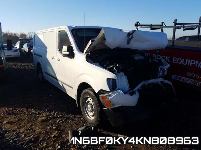 1N6BF0KY4KN808963 2019 Nissan NV, 2500 S