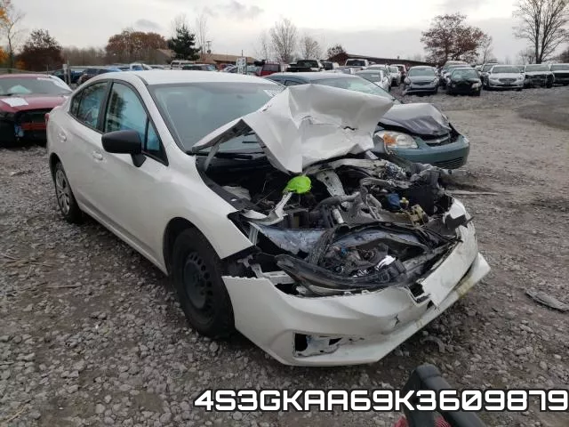 4S3GKAA69K3609879 2019 Subaru Impreza