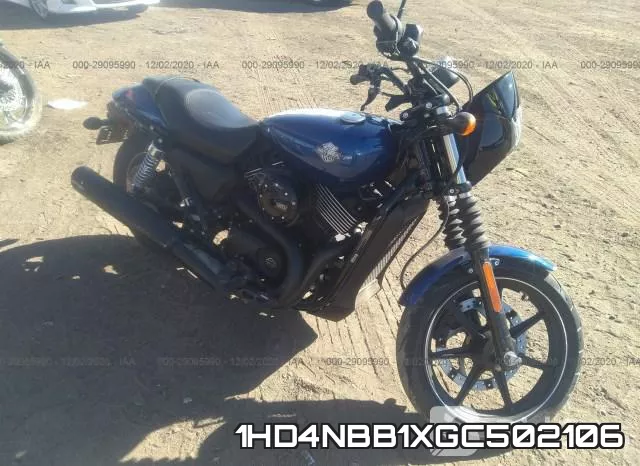 1HD4NBB1XGC502106 2016 Harley-Davidson XG750