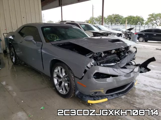 2C3CDZJGXKH708714 2019 Dodge Challenger, GT