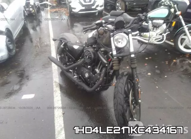 1HD4LE217KC434167 2019 Harley-Davidson XL883, N