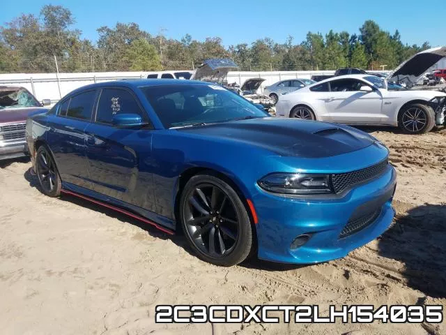 2C3CDXCT2LH154035 2020 Dodge Charger, R/T