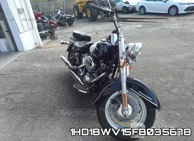 1HD1BWV15FB035678 2015 Harley-Davidson FLSTC, Heritage Softail Classic