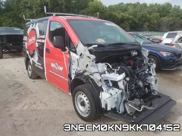 3N6CM0KN9KK704152 2019 Nissan NV, 200 2.5S