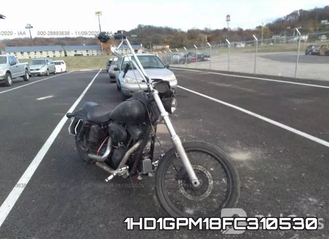 1HD1GPM18FC310530 2015 Harley-Davidson FXDWG, Dyna Wide Glide