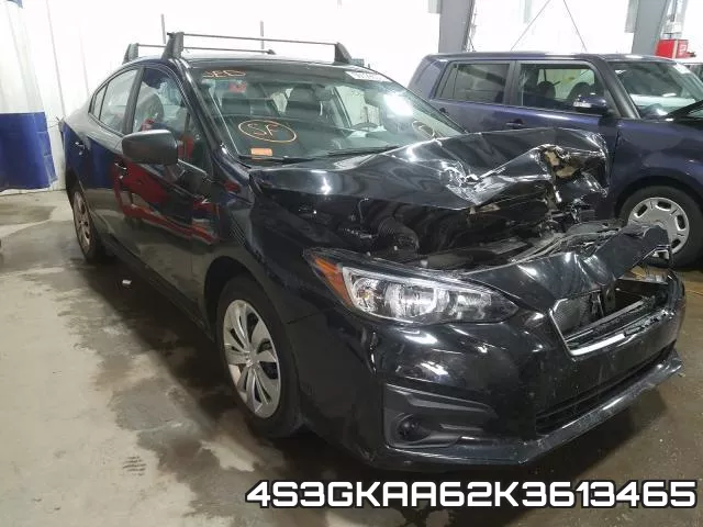 4S3GKAA62K3613465 2019 Subaru Impreza