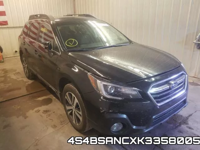4S4BSANCXK3358005 2019 Subaru Outback, 2.5I Premium