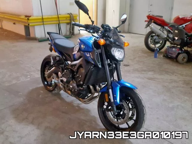 JYARN33E3GA010197 2016 Yamaha FZ09